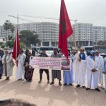 أكادير.. احتجاج أمام القنصلية الإسبانية رفضا لزيارة ملك إسبانيا لسبتة ومليلية المحتلتين
