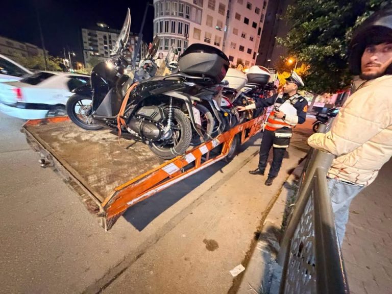 طنجة.. تشديد المراقبة على الدراجات النارية المخالفة