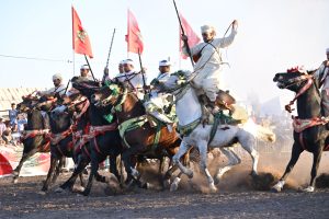 مهرجان ولاد يحيى للتبوريدة يسدل الستار على دورته الثانية بتكريم القنصل الإيطالي و22 سربة - صور