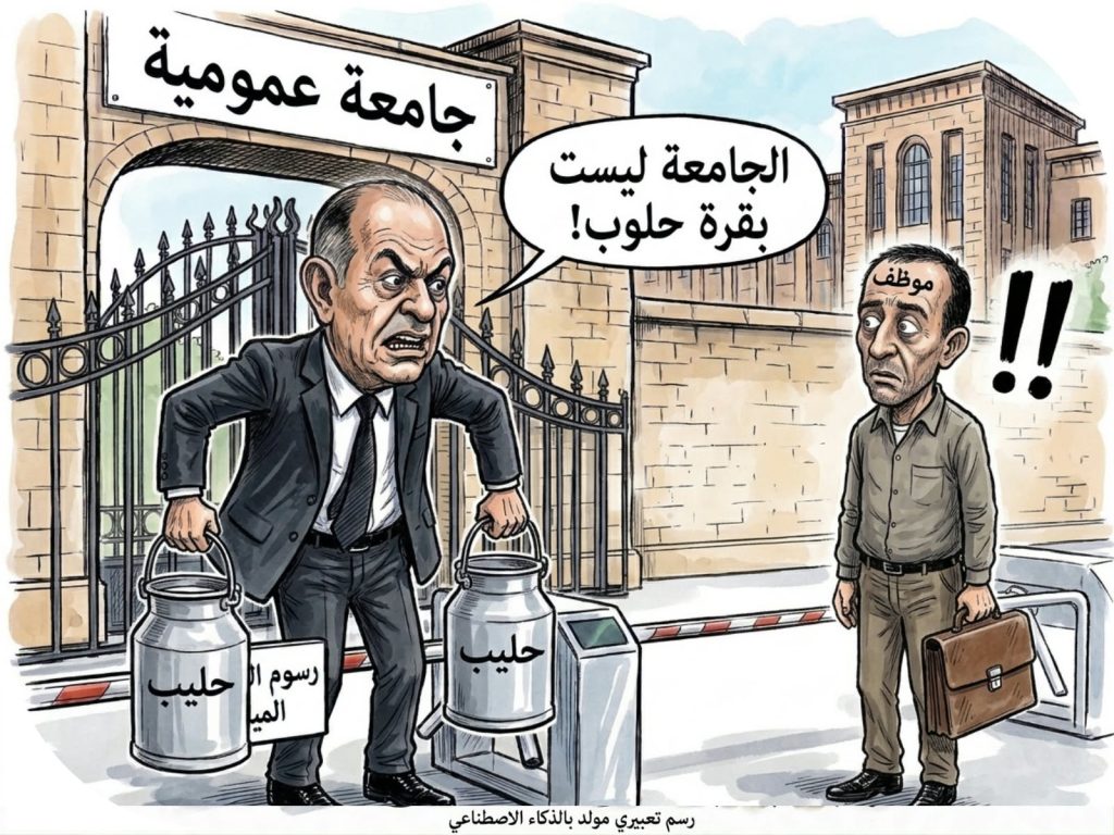 الموظف حلوب... لكن من يمسك الضرع ومن يدفع ثمن الحليب؟