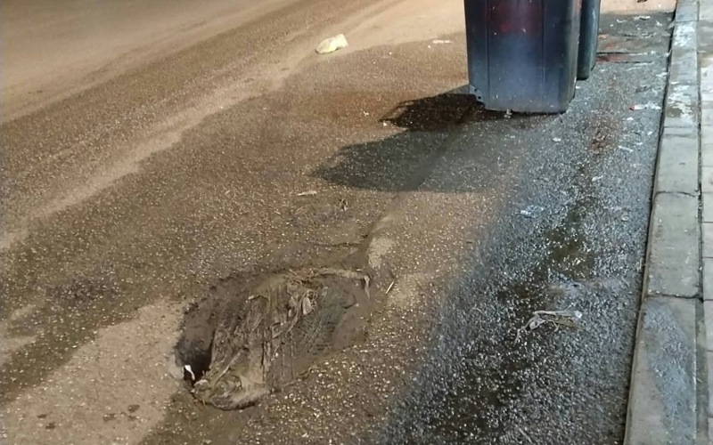 الحسيمة.. شارع رئيسي بامزورن يغرق في الإهمال - صور