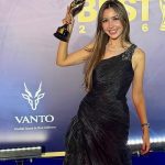 جنات مهيد تتوج بالجائزة الذهبية للشرق الأوسط في حفل «The Best»