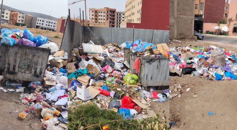 بني ملال.. الأزبال تحاصر الشوارع والساكنة تطالب بتدخل عاجل