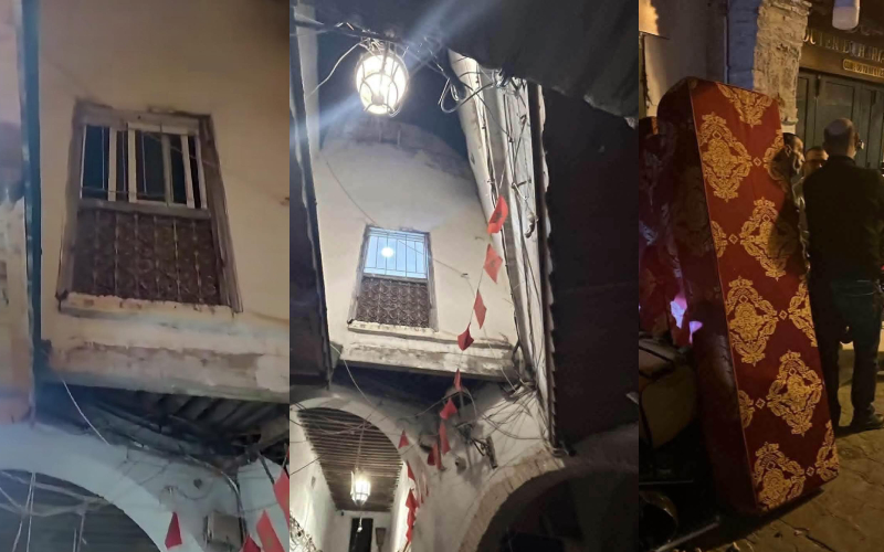 تطوان العتيقة.. انهيار جزئي لسقف منزل يستنفر السلطات ويُعجّل بإخلاء السكان