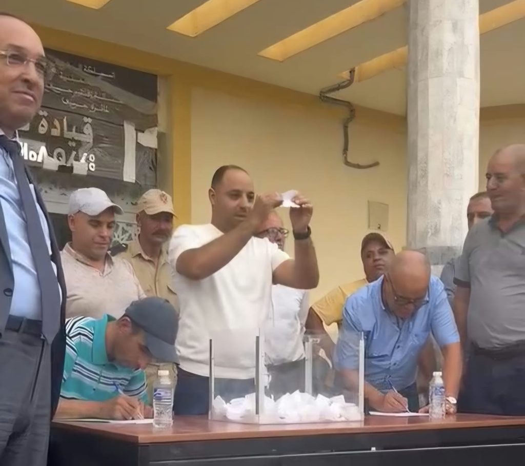 جرسيف.. قرعة لتحديد استفادة 160 تاجراً من فضاء لتسويق منتجات سلسلة الزيتون
