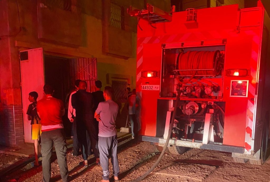 حريق يخلف خسائر مادية جسيمة بمنزل في إقليم جرسيف