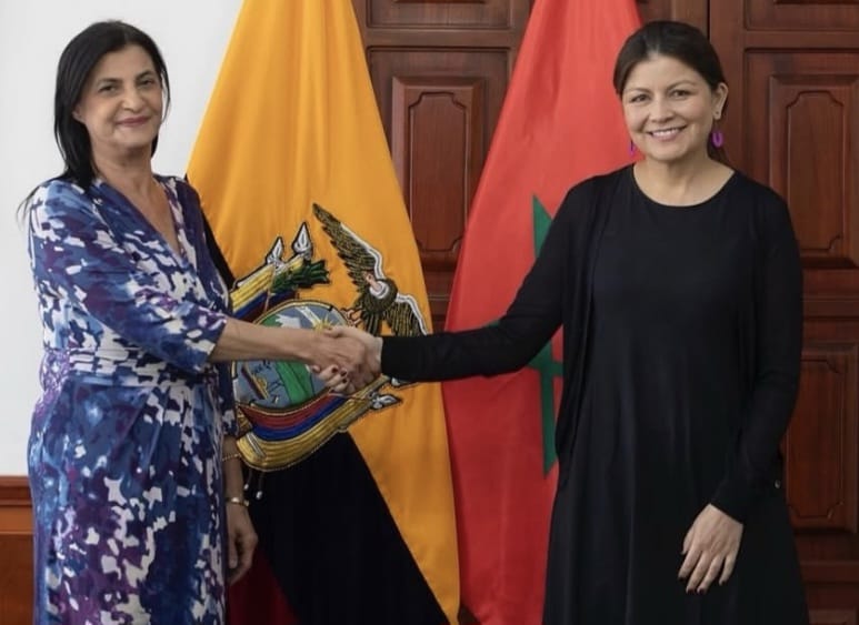 سفارة المغرب بالإكوادور تبحث آفاق التعاون الدولي