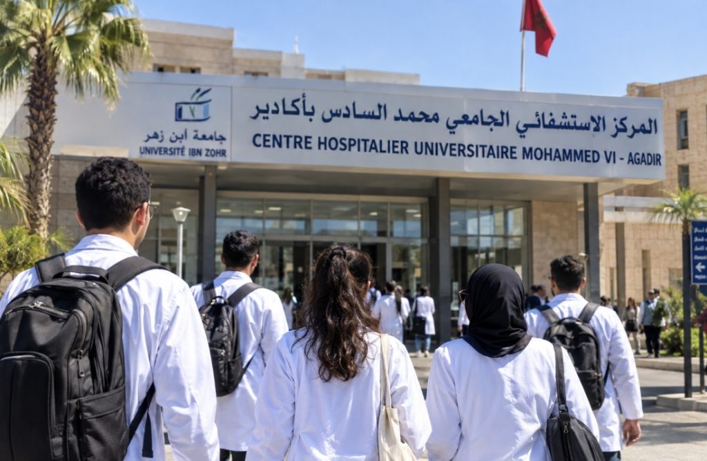 أكادير.. اكتشاف ممرضة متدربة وسط طلبة الطب يستنفر إدارة المستشفى الجامعي