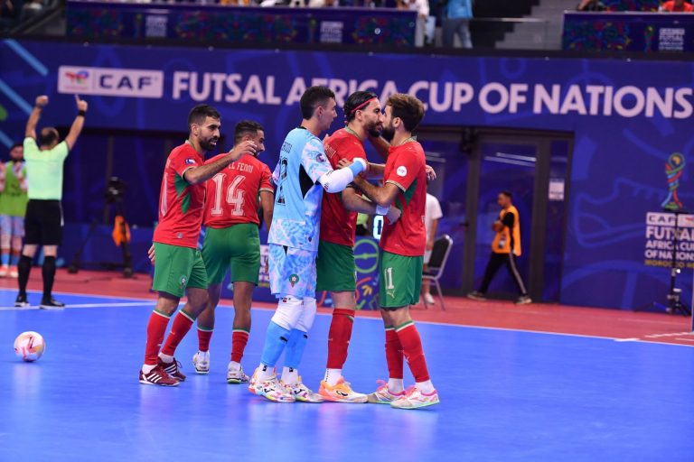 المنتخب المغربي يكتسح مصر ويتأهل إلى نهائي كأس إفريقيا للفوتسال