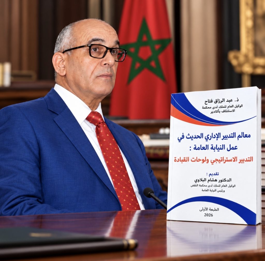 أكادير.. الوكيل العام عبد الرزاق فتاح يصدر مؤلفا حول تحديث تدبير النيابة العامة