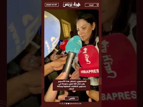 المنصوري: نشتغل هذا الأسبوع وان شاء الله تكون حكومة في مستوى انتظارات المغاربة وجلالة الملك