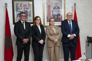 تسليم السلط بين نجوى كوكوس ونعيمة بنيحيى